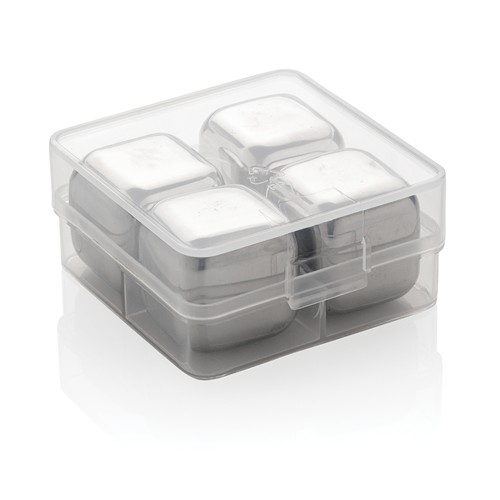 Glaçons réutilisables en acier inoxydable 4pcs - 4