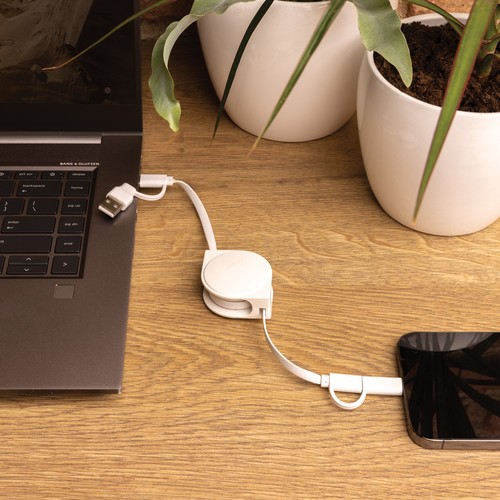 Cable 6 en 1 de plástico reciclado estándar RCS y TPE