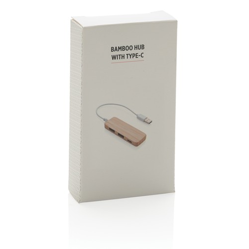 Hub en bambou avec Type C - 7