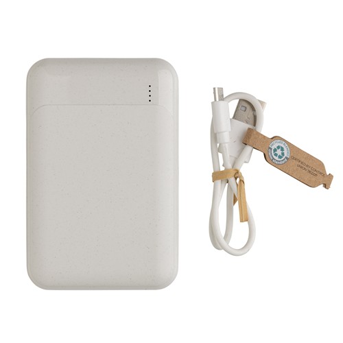 Powerbank de plástico reciclado RCS de 10.000 mAh