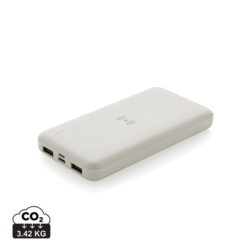 Powerbank 8000 mAh avec induction en plastique recyclé RCS - 1