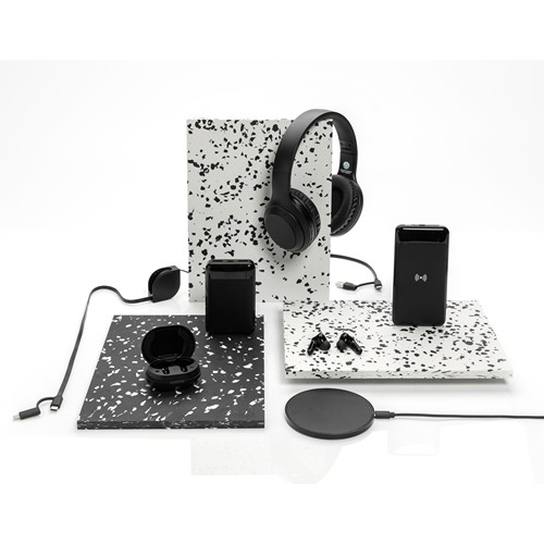 Casque audio en plastique recyclé RCS - 8