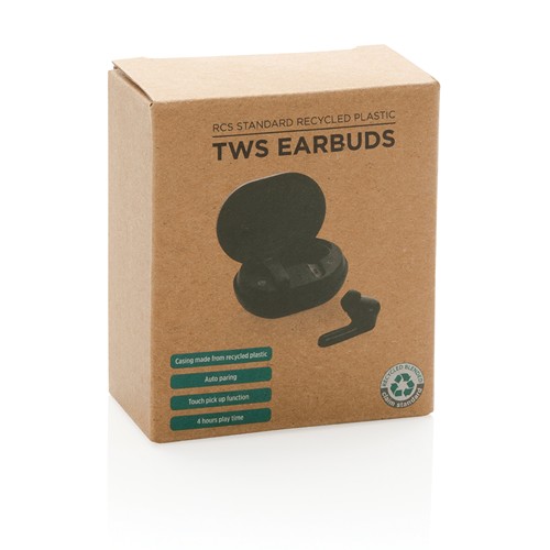 Oreillettes TWS en plastique recyclé RCS - 12