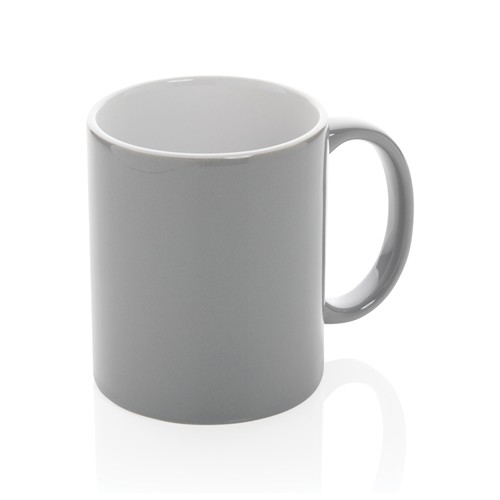 gray Taza básica de cerámica 350ml