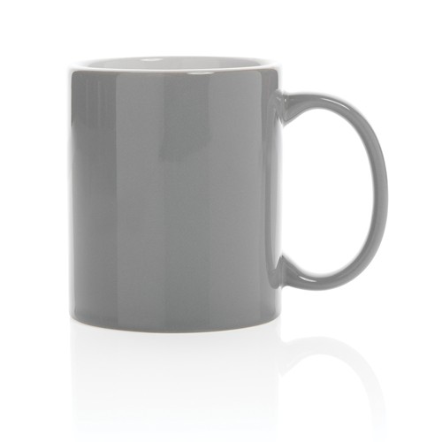 gray Taza básica de cerámica 350ml