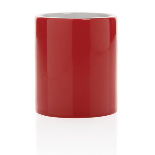 red Taza básica de cerámica 350ml