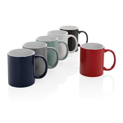 red Taza básica de cerámica 350ml