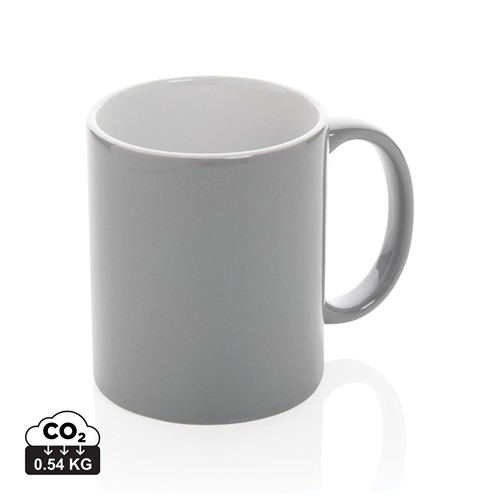 gray Taza básica de cerámica 350ml