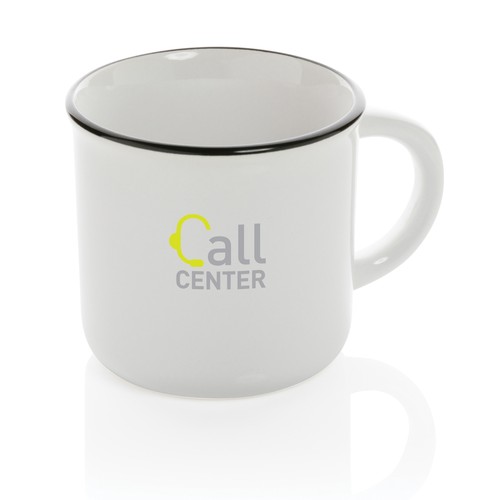 Taza de cerámica vintage 280ml