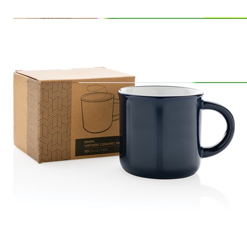 Taza de cerámica vintage 280ml