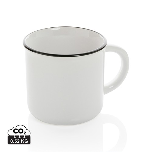 TAZA DE CERÁMICA VINTAGE 280ML