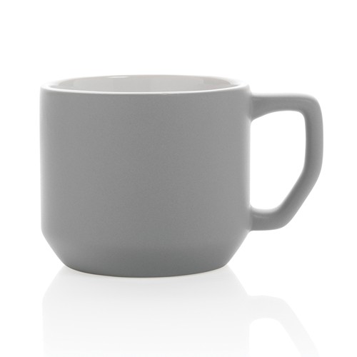 gray Taza de cerámica moderna 350ml