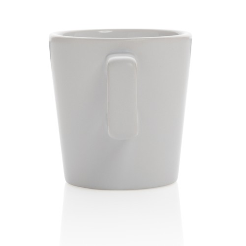 white Taza moderna de café de cerámica 300ml
