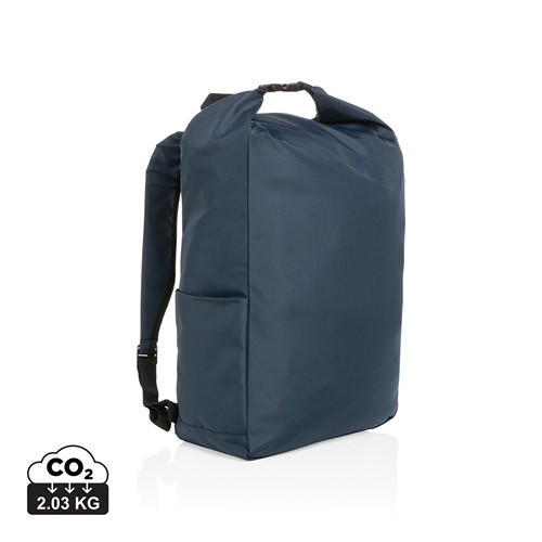 azul marino Mochila básica enrollable AWARE™ RPET