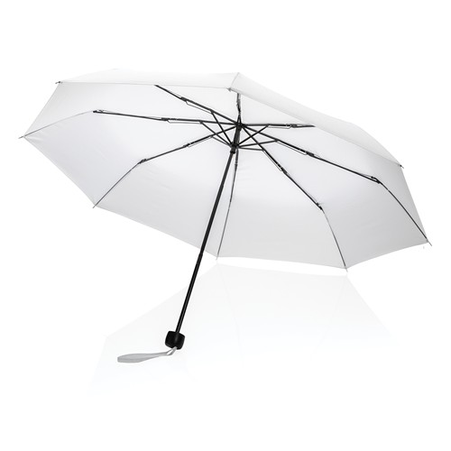 white Mini paraguas 20.5