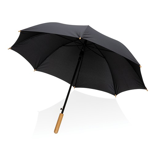 Parapluie 23" en rPET et bambou ouverture auto Impact AWARE™ thumbnail 5