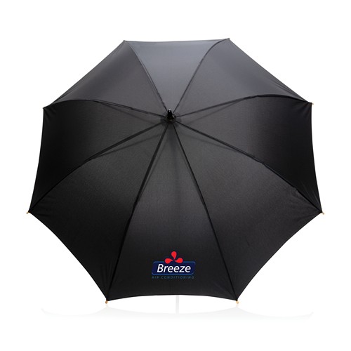 Parapluie 23" en rPET et bambou ouverture auto Impact AWARE™ - 6