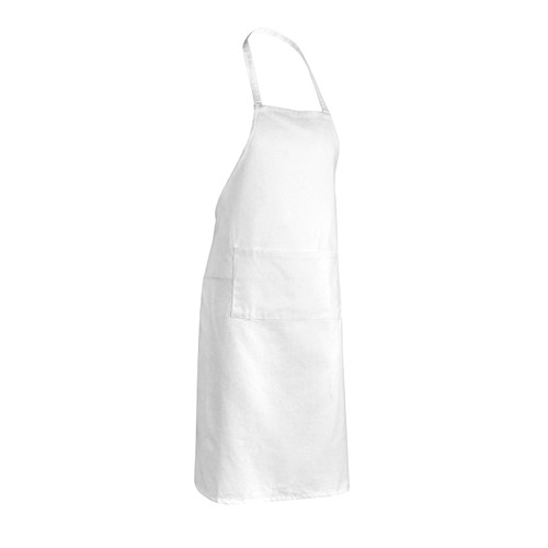 white Delantal de algodón reciclado 180gr Impact AWARE™