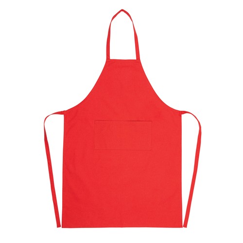 red Delantal de algodón reciclado 180gr Impact AWARE™