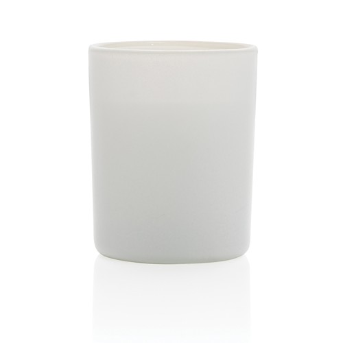 white Vela Ukiyo perfumada pequeña en vaso