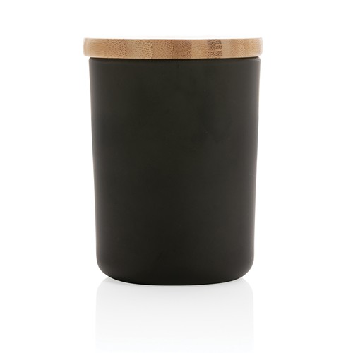 Vela perfumada Ukiyo deluxe con tapa de bambú
