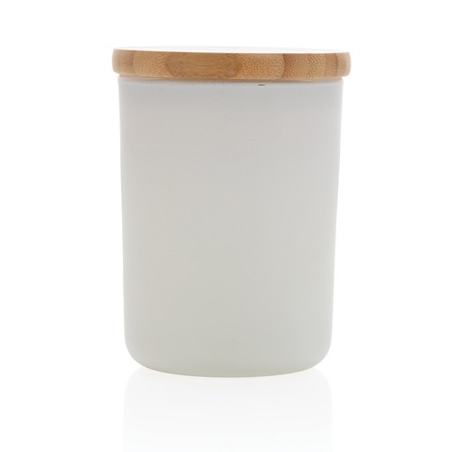 Vela perfumada Ukiyo deluxe con tapa de bambú