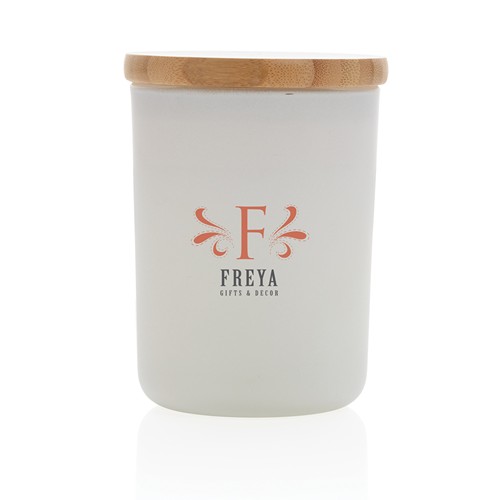 Vela perfumada Ukiyo deluxe con tapa de bambú