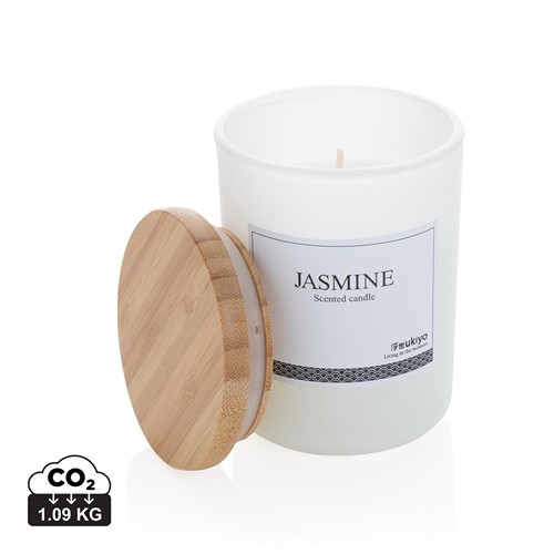 VELA PERFUMADA UKIYO DELUXE CON TAPA DE BAMBÚ