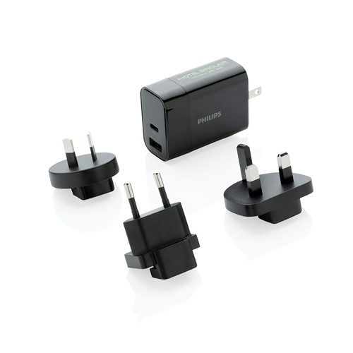 Chargeur USB de Voyage Philips, USB 30W Ultra Rapide - 6