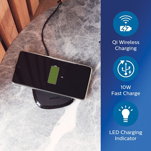 Chargeur Qi 10W Sans Fil Philips - 6