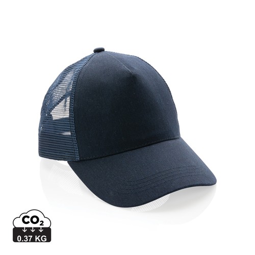 GORRA 5 PANELES DE ALGODÓN CEPILLADO 190 GR IMPACT AWARE ™