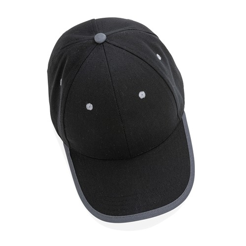 Casquette contraste 6 panneaux coton recyclé Impact AWARE™ - 7