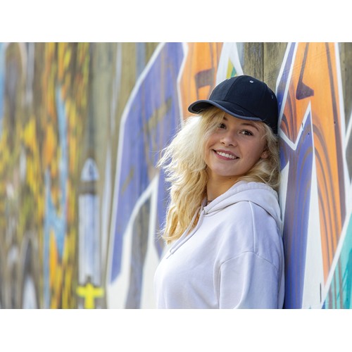 Casquette contraste 6 panneaux coton recyclé Impact AWARE™ - 12