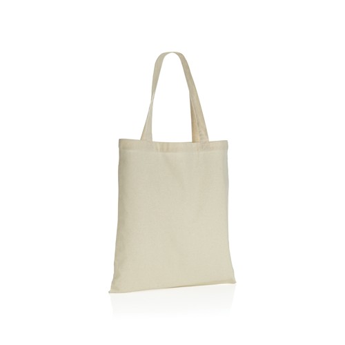 de blanco Tote de algodón reciclado 145gr Impact AWARE ™