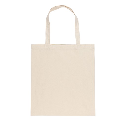 de blanco Tote de algodón reciclado 145gr Impact AWARE ™