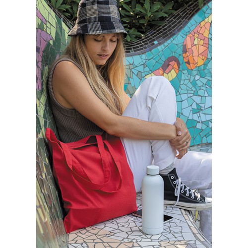 red Tote de algodón reciclado 145gr Impact AWARE ™