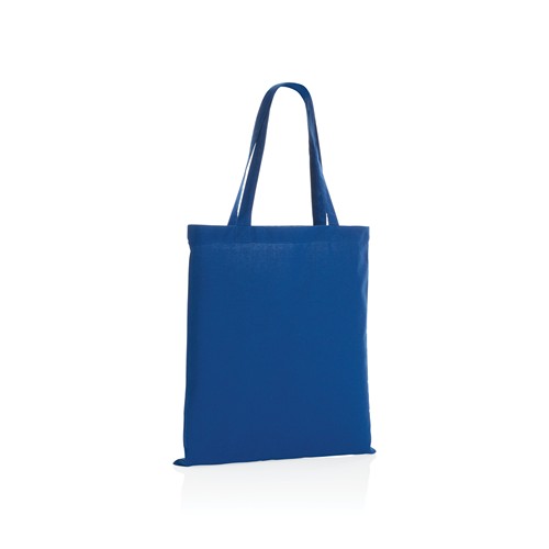 blue Tote de algodón reciclado 145gr Impact AWARE ™