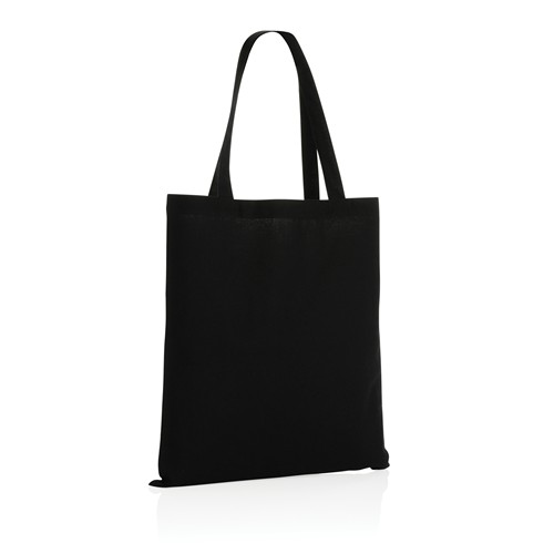 black Tote de algodón reciclado 145gr Impact AWARE ™
