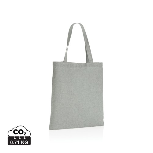 gray Tote de algodón reciclado 145gr Impact AWARE ™