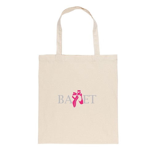 de blanco Tote de algodón reciclado 145gr Impact AWARE ™