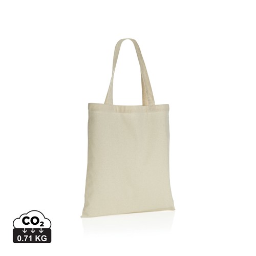 de blanco Tote de algodón reciclado 145gr Impact AWARE ™