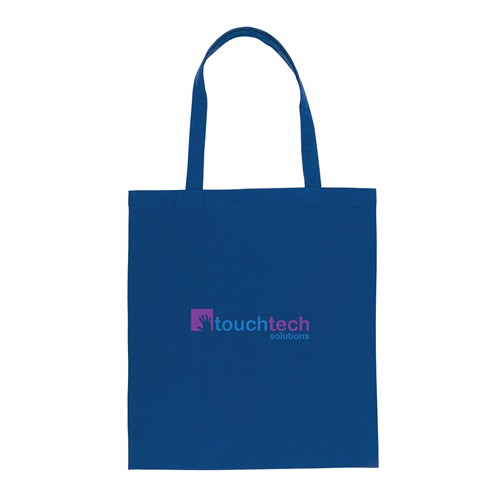 blue Tote de algodón reciclado 145gr Impact AWARE ™