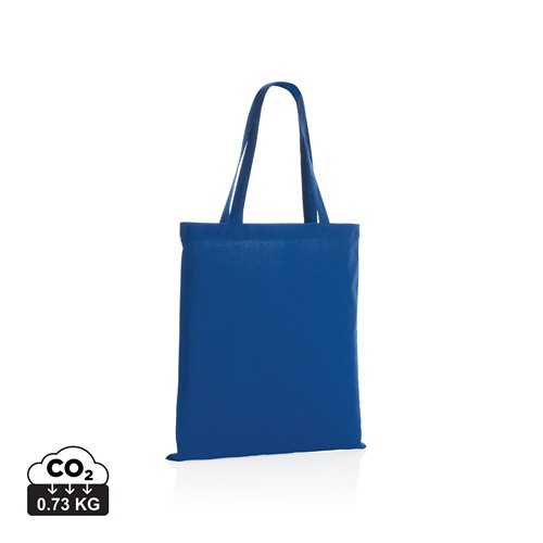 blue Tote de algodón reciclado 145gr Impact AWARE ™
