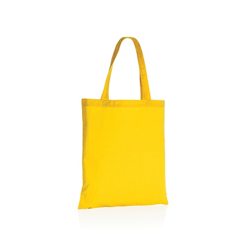 yellow Tote de algodón reciclado 145gr Impact AWARE ™