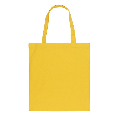 yellow Tote de algodón reciclado 145gr Impact AWARE ™
