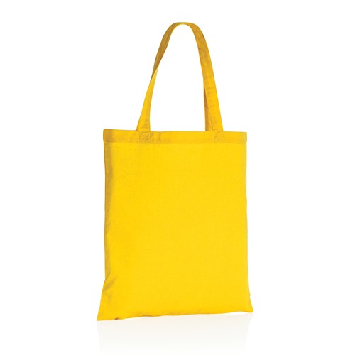 yellow Tote de algodón reciclado 145gr Impact AWARE ™