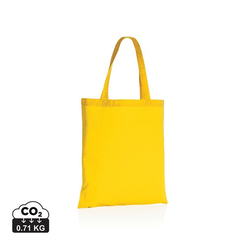 yellow Tote de algodón reciclado 145gr Impact AWARE ™