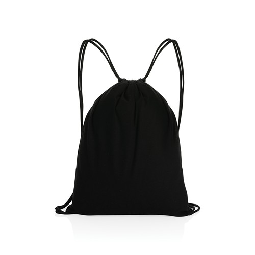 black Mochila de algodón reciclado 145gr Impact AWARE™