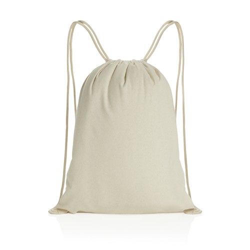 de blanco Mochila de algodón reciclado 145gr Impact AWARE™