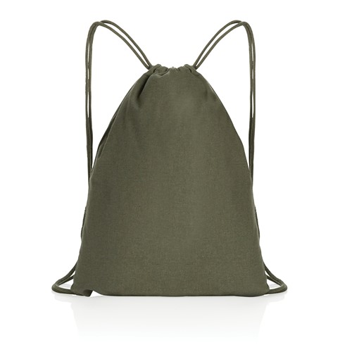 green Mochila de algodón reciclado 145gr Impact AWARE™